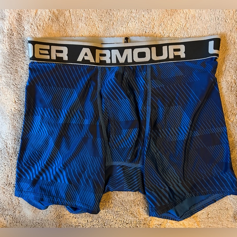 Under Armour Blue Boxer Briefs